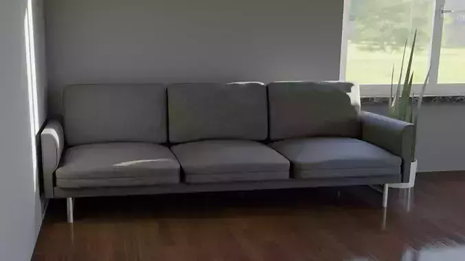 Sofa 01 3D model