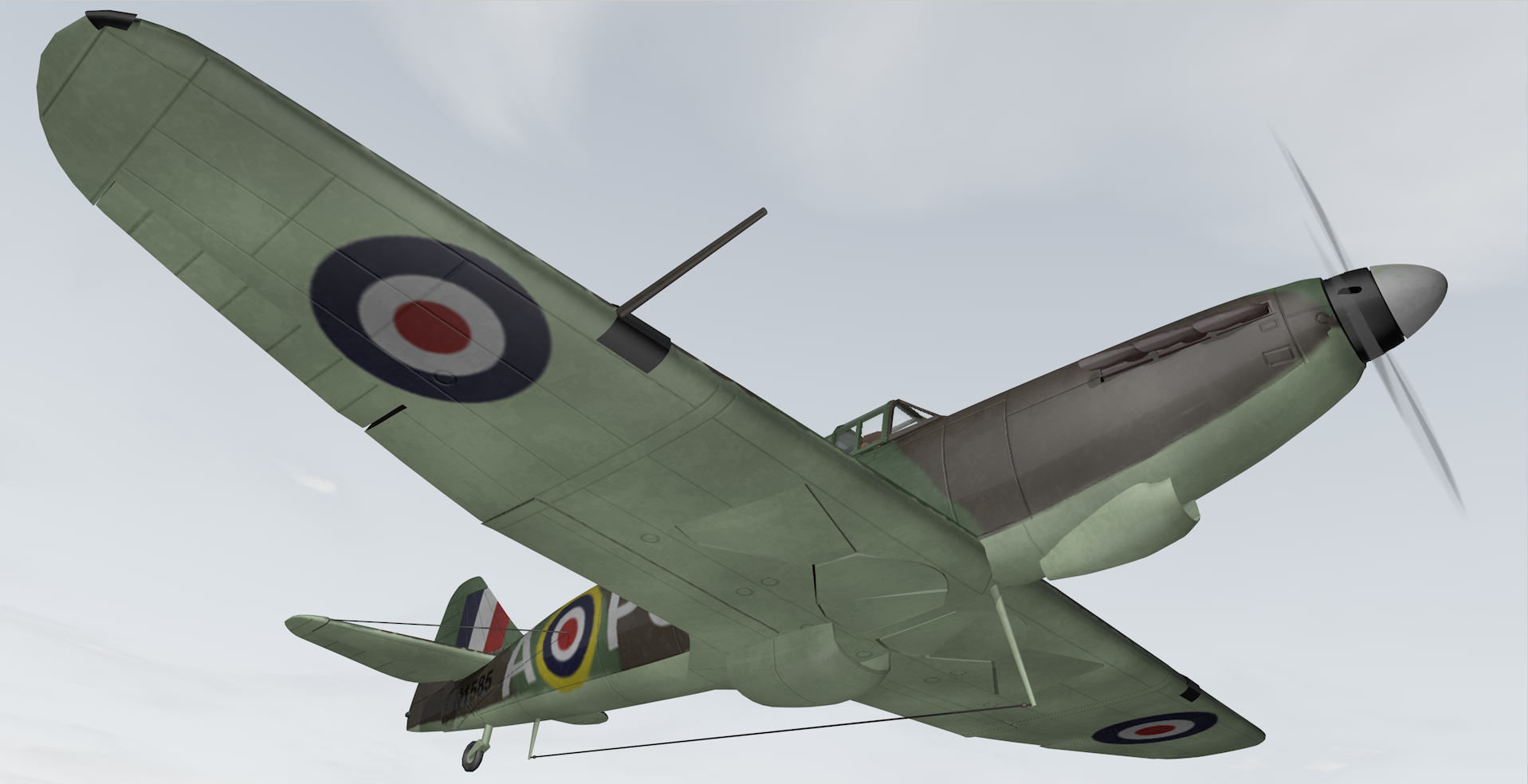 Boulton Paul Defiant Mk-2 3D model_2