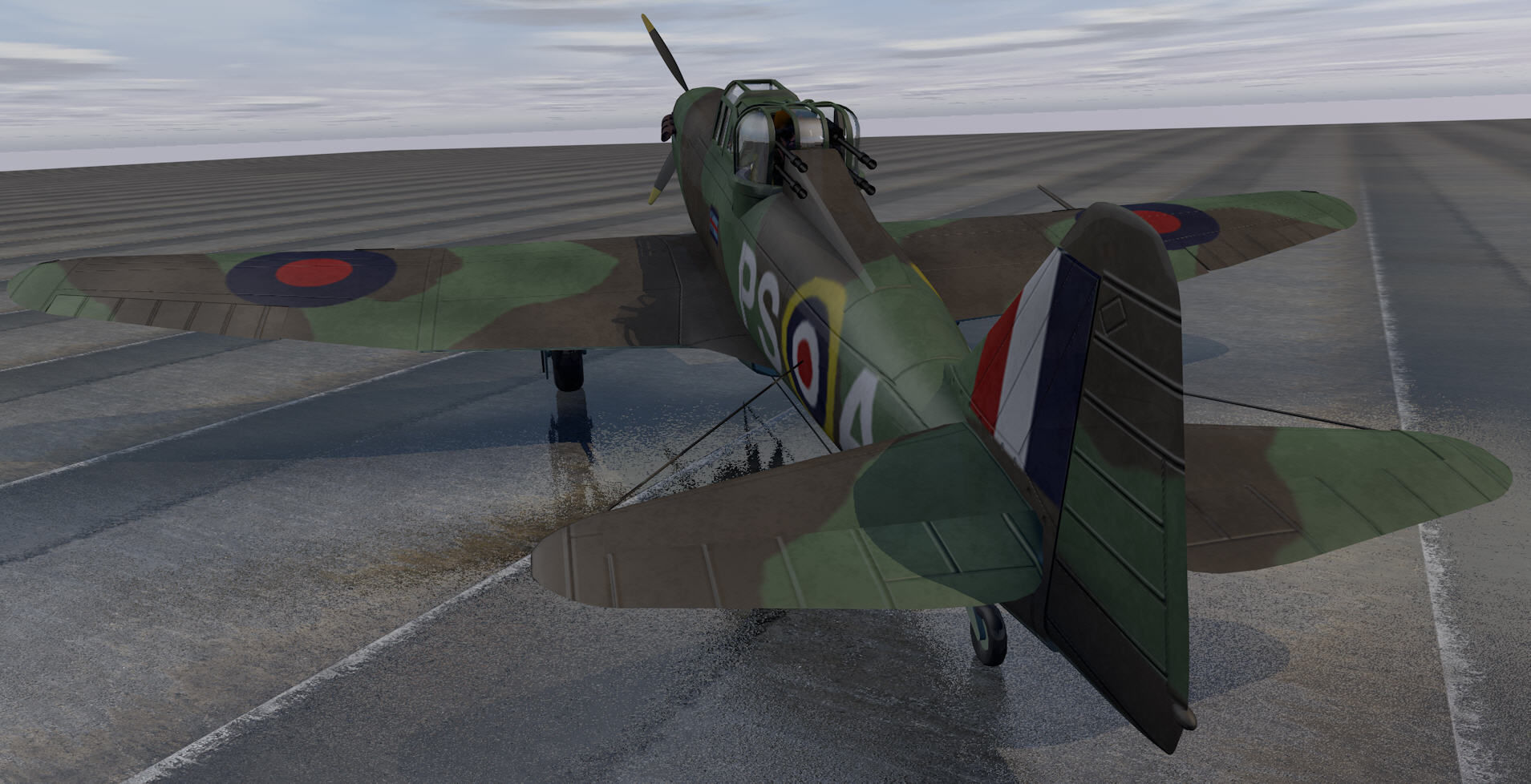 Boulton Paul Defiant Mk-2 3D model_5