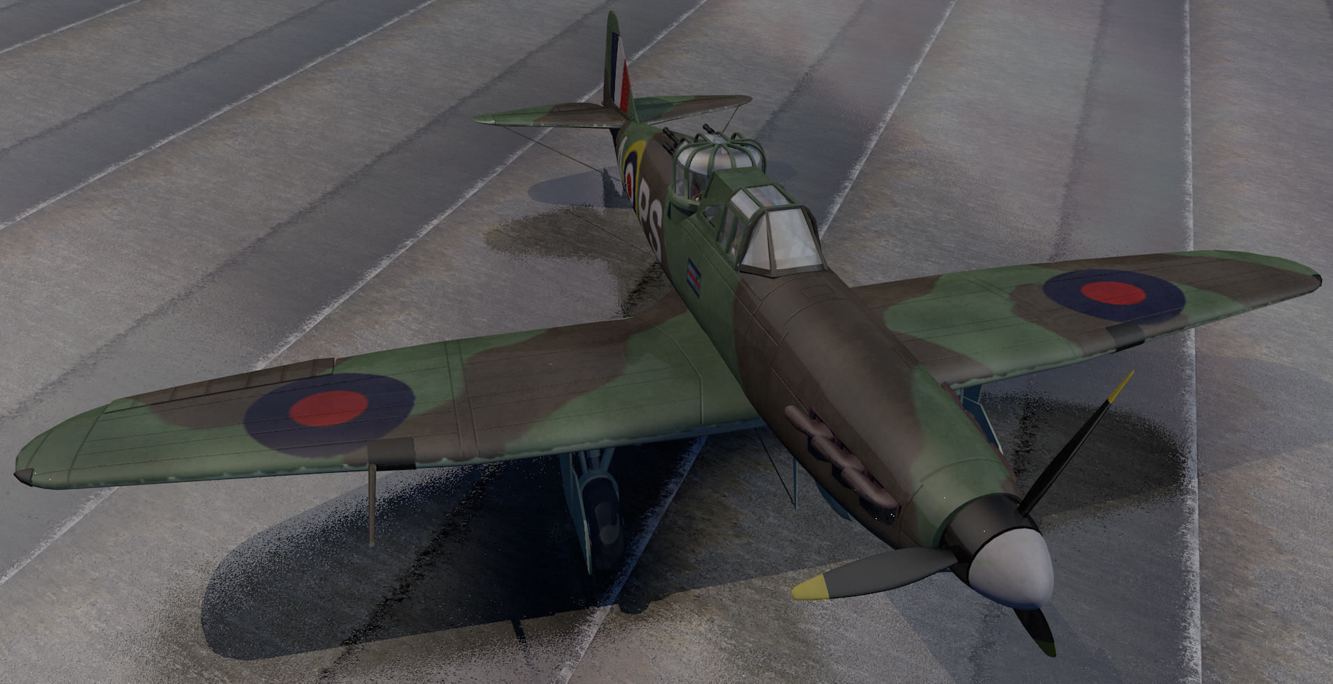Boulton Paul Defiant Mk-2 3D model_6