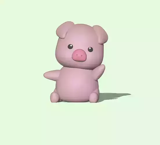  Cute Pig 