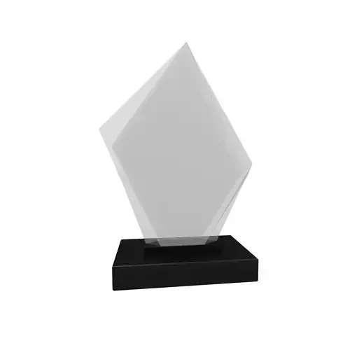 Glass Trophy v1 001 Low-poly 3D model