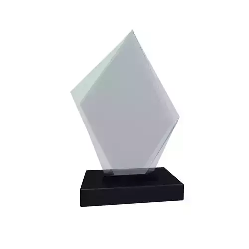 Glass Trophy v1 002 Low-poly 3D model