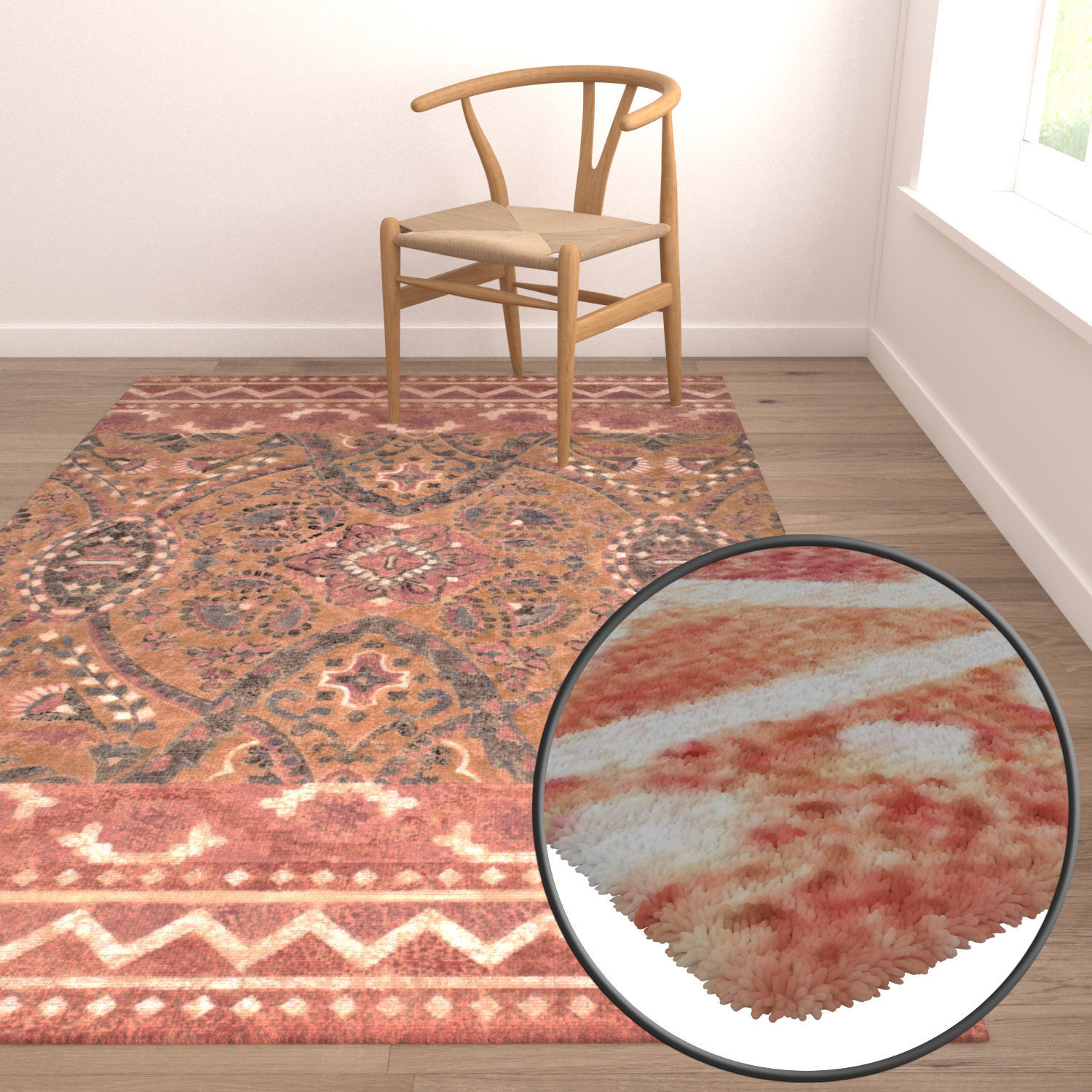 Rug Set 1649 3D model_5