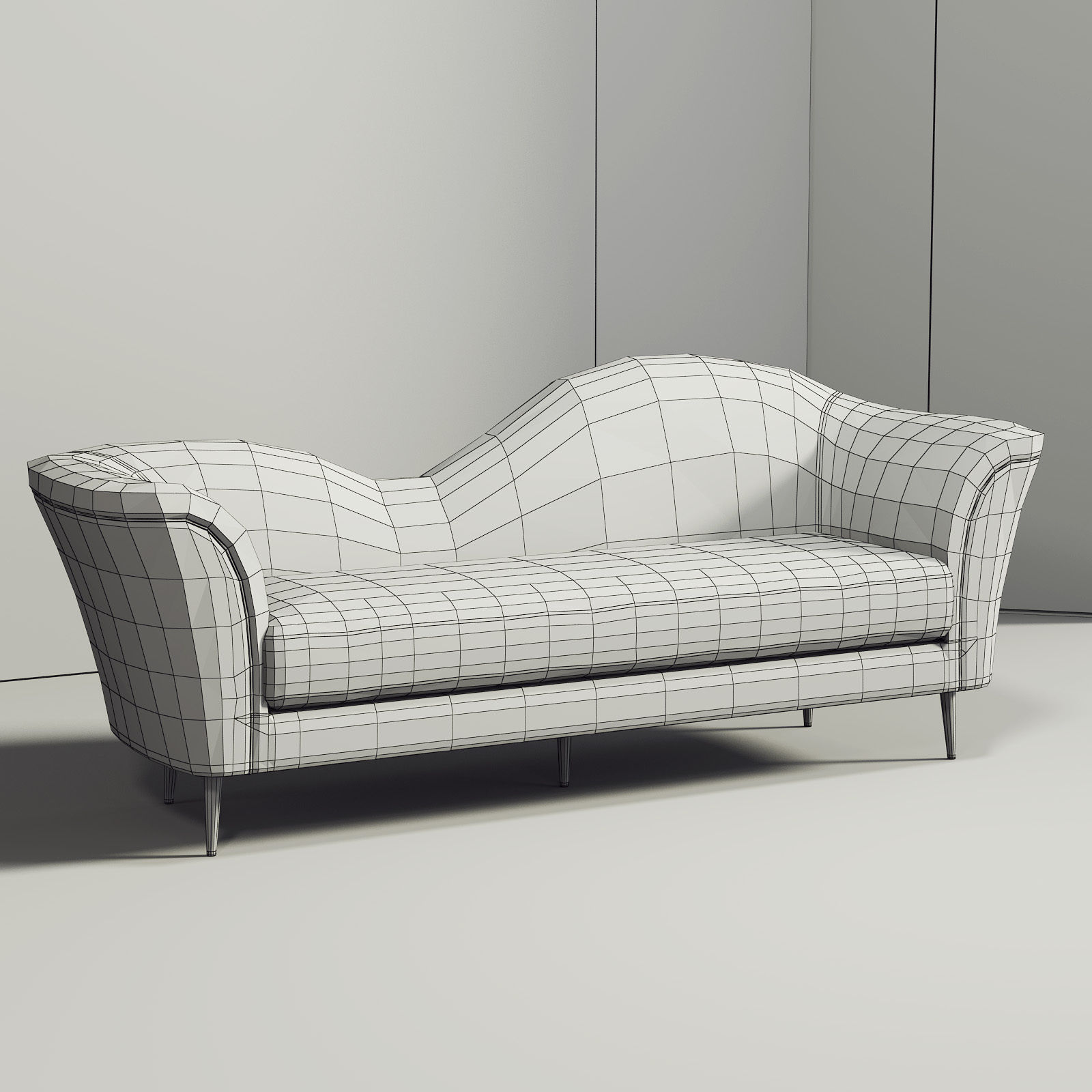 Sofa 100 3D model_4