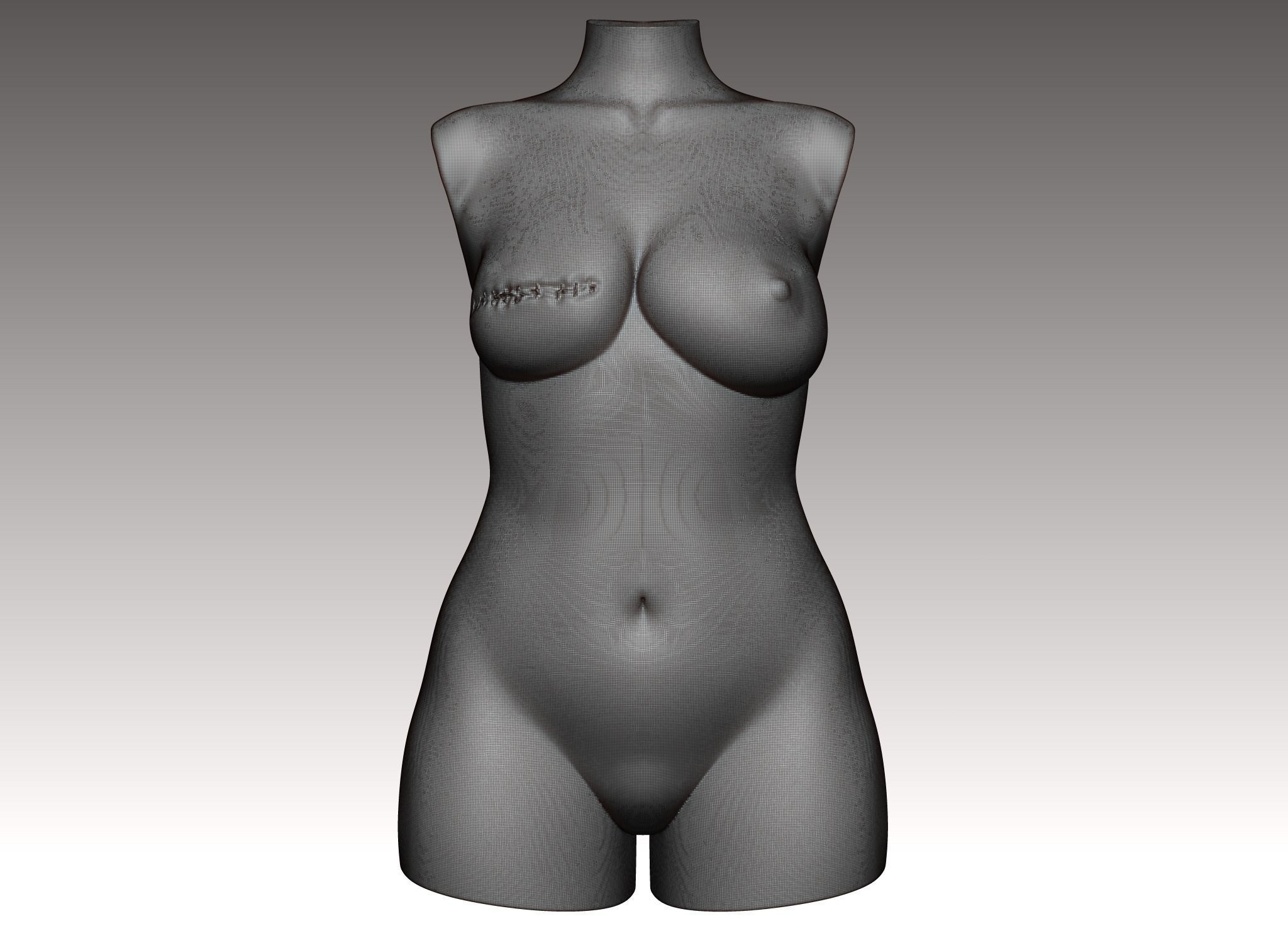 Pink ribbon Movement 3D print model 3D print model_5