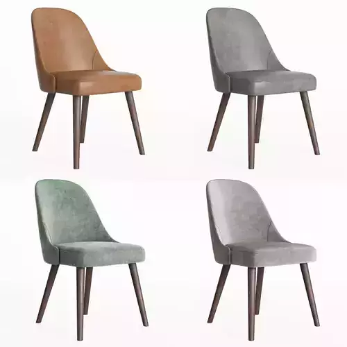 West Elm Mid Century Chair Walnut legs