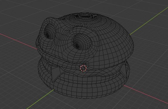 A Cute Cartoon Burger Character 3D Model 3D model_4