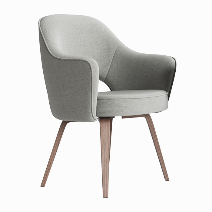 Saarinen Executive Arm Chair Knoll 3D model_2