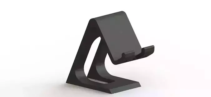  cell phone holder stand Elegant 3d printable 3D print model