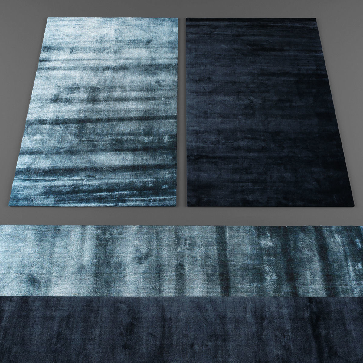 Rugs collection 225 Low-poly 3D model_1