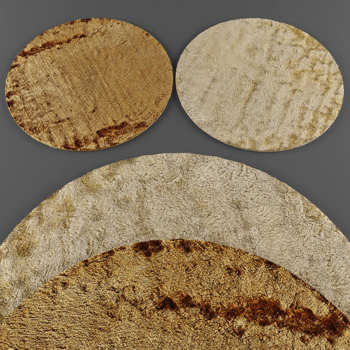 Rugs collection 227 Low-poly 3D model_1