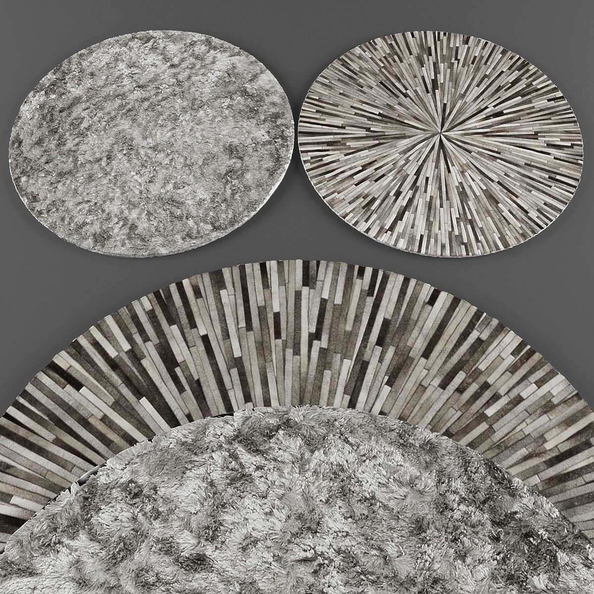 Rugs collection 228 Low-poly 3D model_2