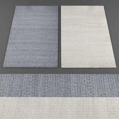 Rugs collection 230 Low-poly 3D model
