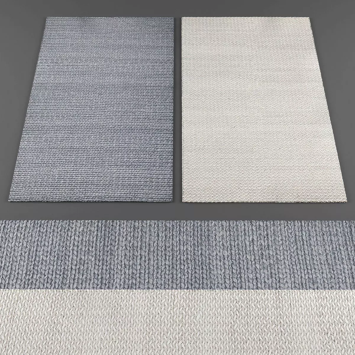 Rugs collection 230 Low-poly 3D model_0