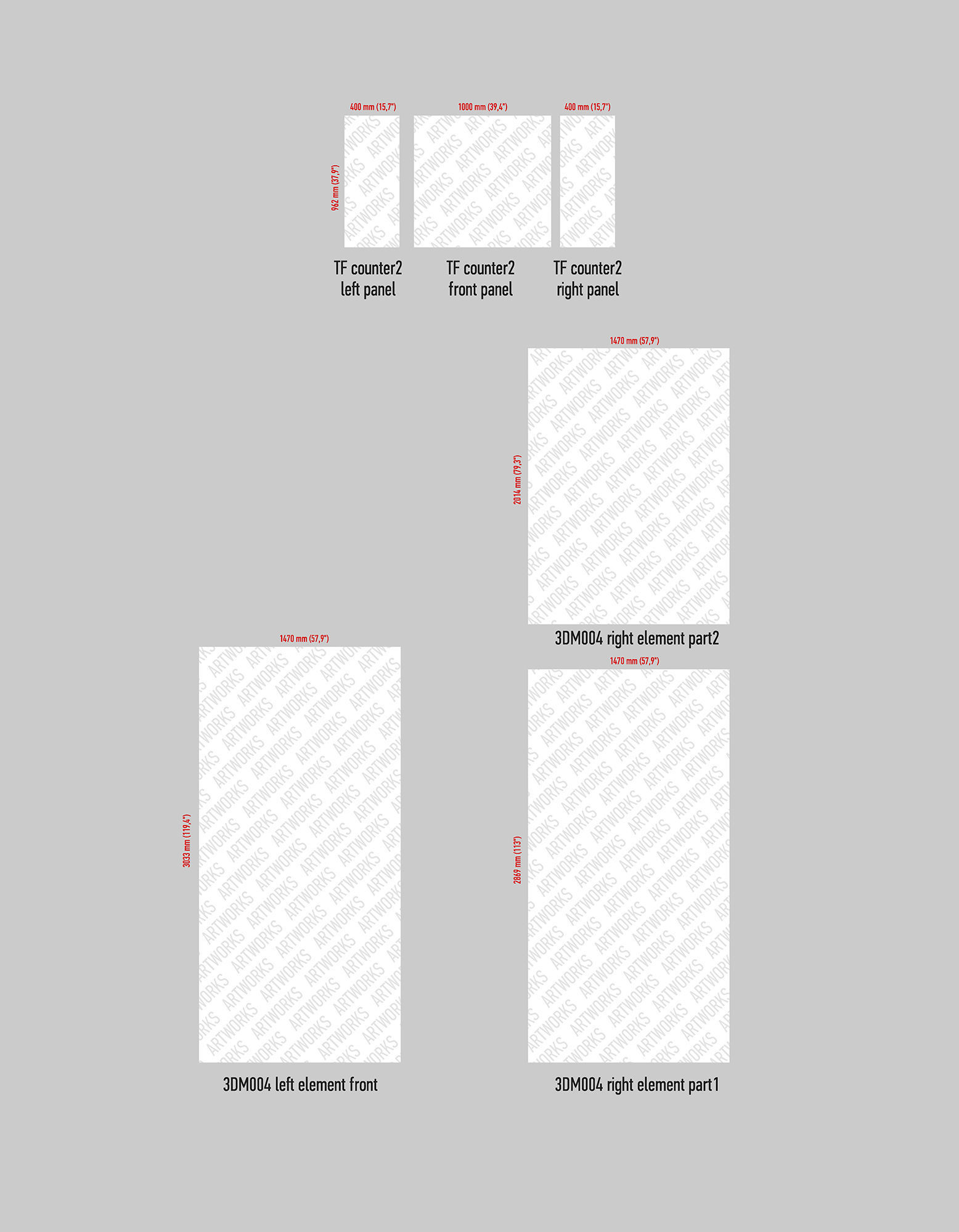 Exhibition booth 10x10ft 3DM004 3D model_9