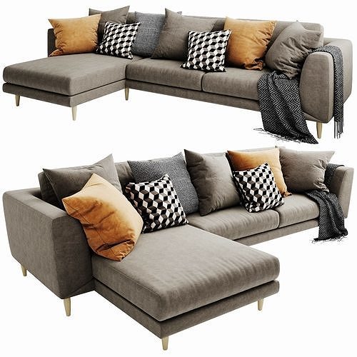 Boconcept FArgo 2 chaise lounge 3D model 3