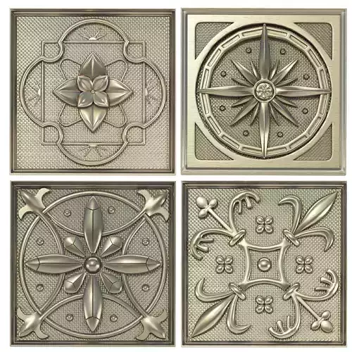 Decorative panels - Set 4