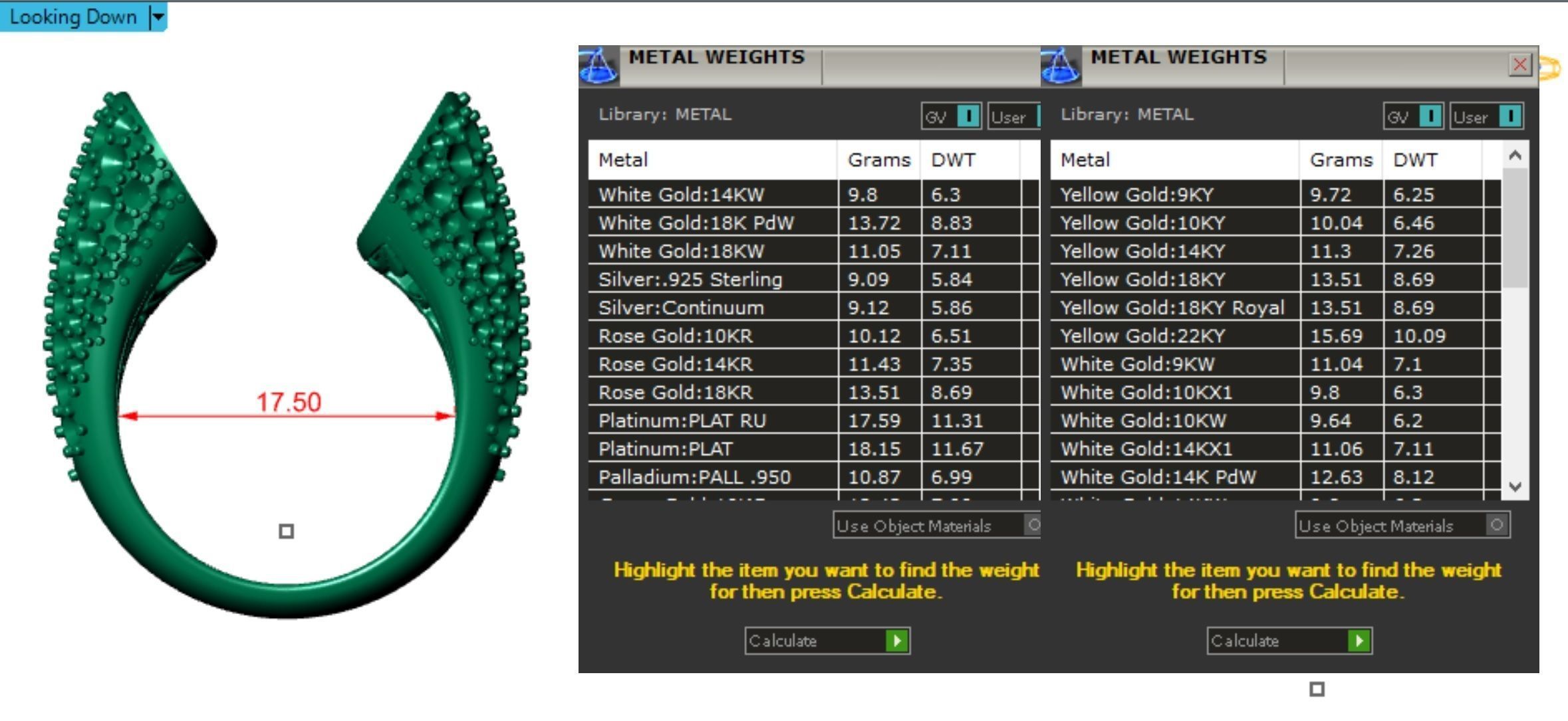 Classic Headset with Pearls 3D print model_5