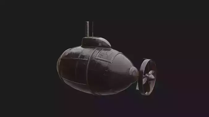 Submarine old bomb