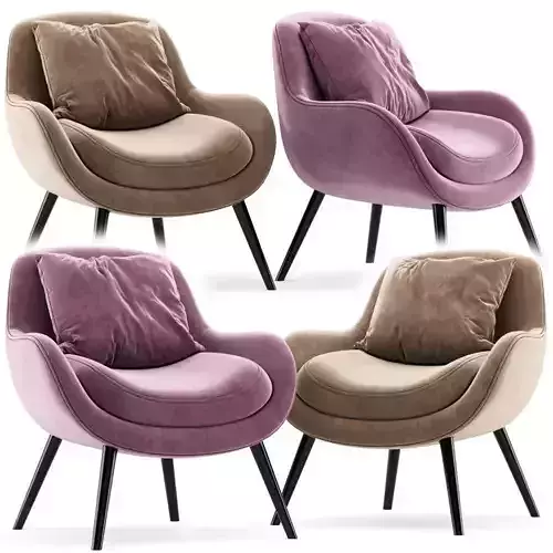 Stone Mid Century Elaine Armchair