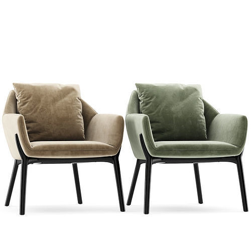 Nido Chair 3D model 2