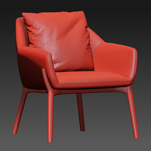 Nido Chair 3D model 4