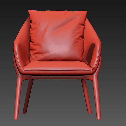 Nido Chair 3D model 5
