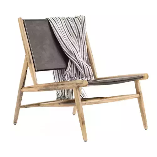 EKI Armchair beach and pool chair with towel