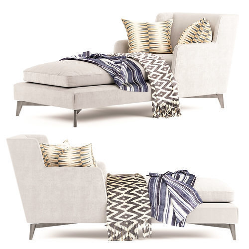 Vibieffe Class Chaise Longue 3D model