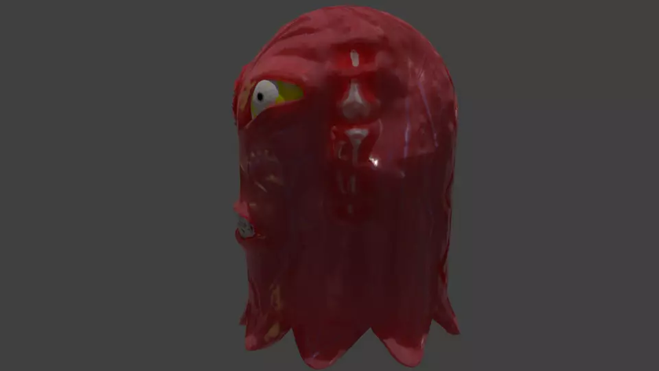 The Flesh octopus head 3D model_0