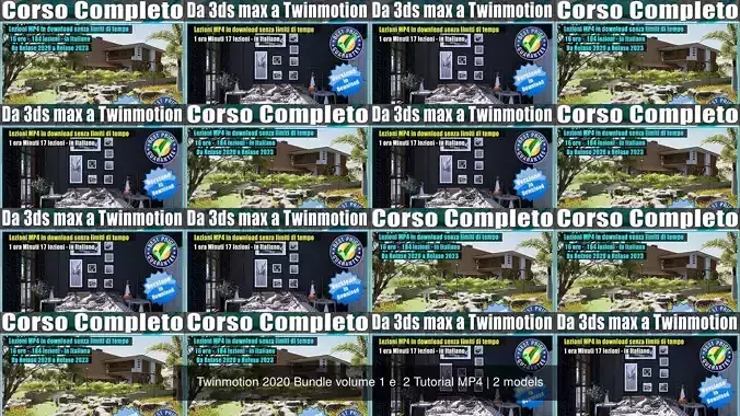 Twinmotion 2020 Bundle volume 1 e  2 Tutorial MP4