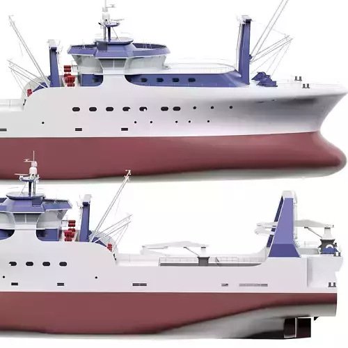 Fishing Trawler 3D model