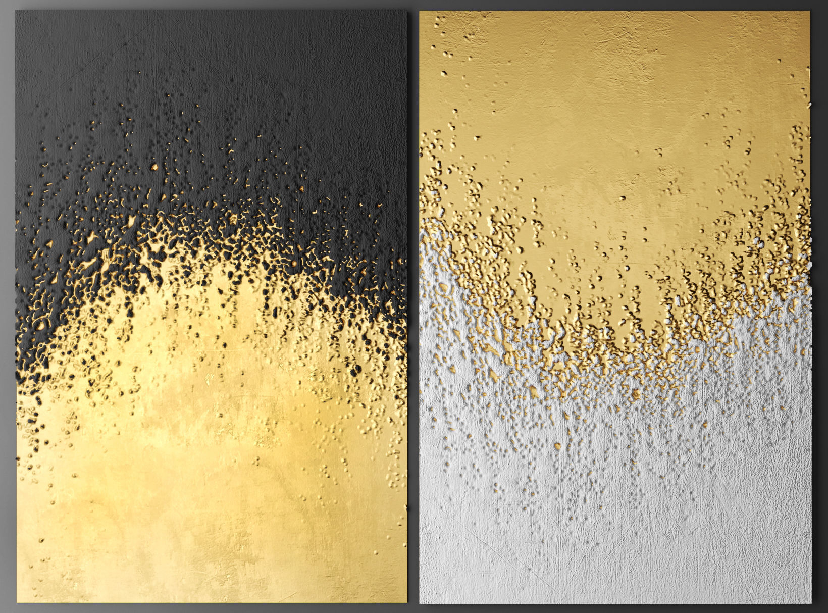 Panel painting 3D model_4