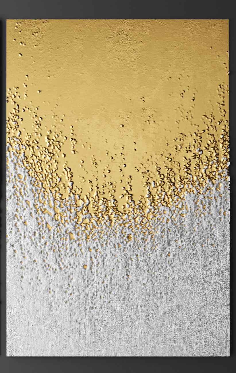 Panel painting 3D model_6