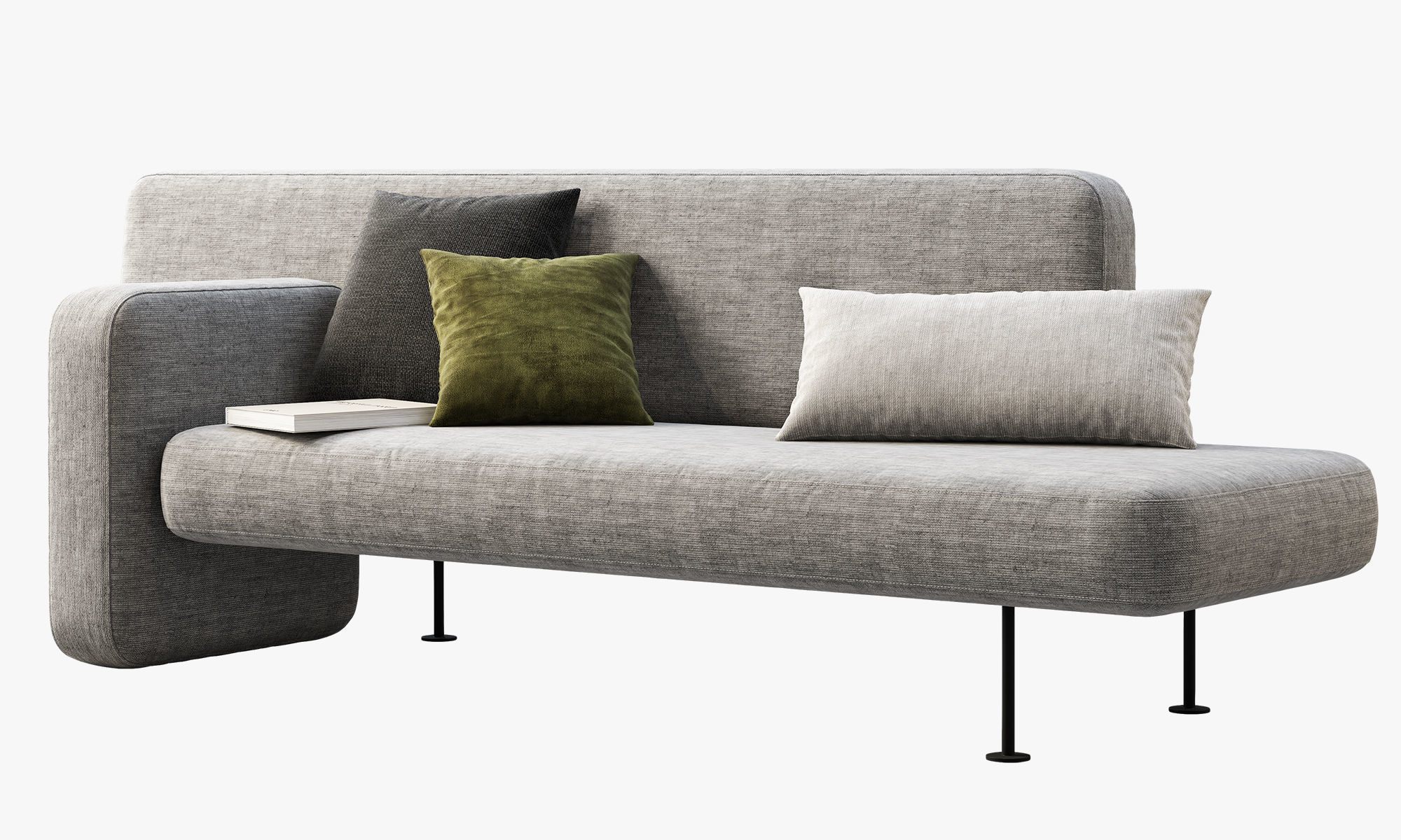 Bolia Pebble sofas 3D model_12