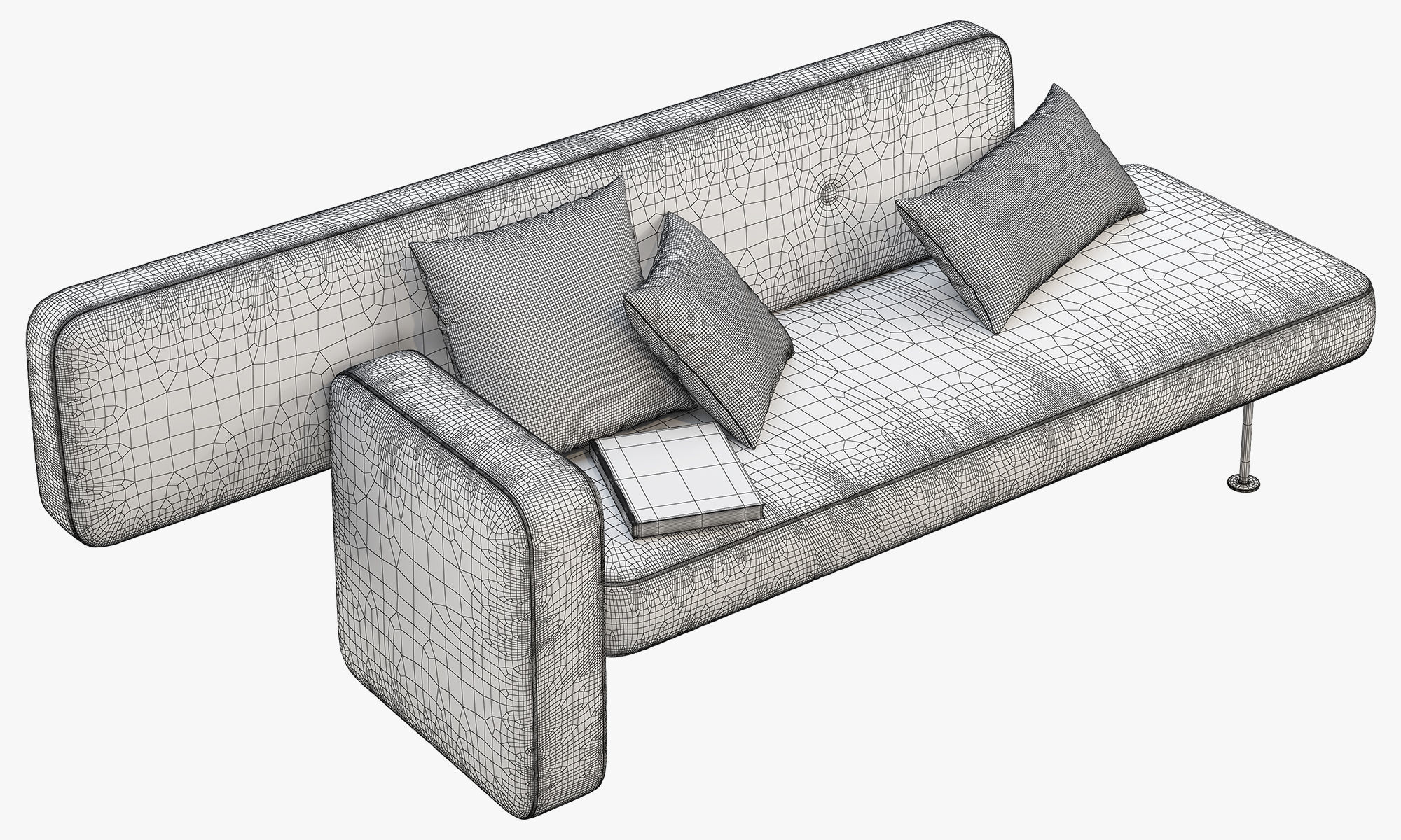 Bolia Pebble sofas 3D model_25