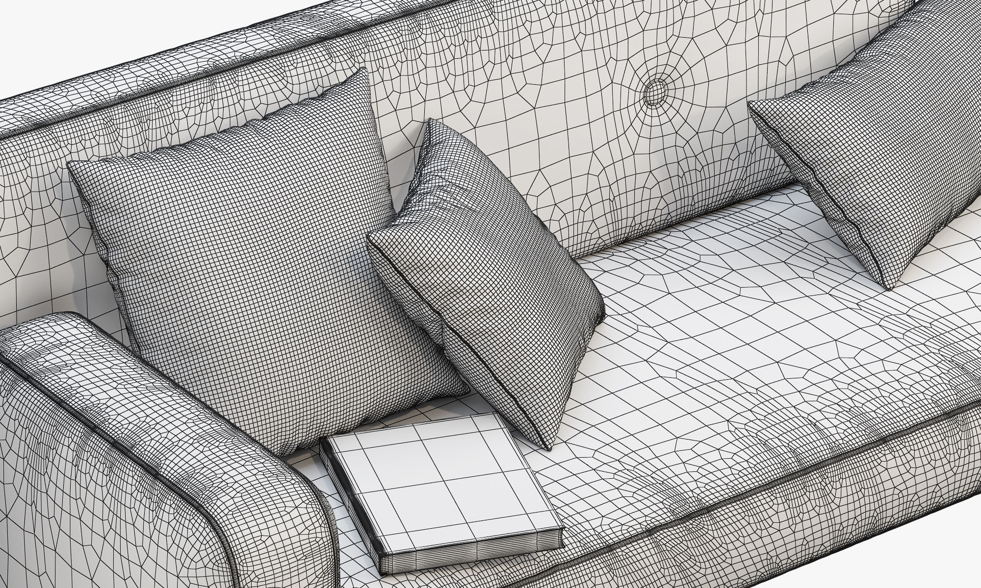 Bolia Pebble sofas 3D model_24