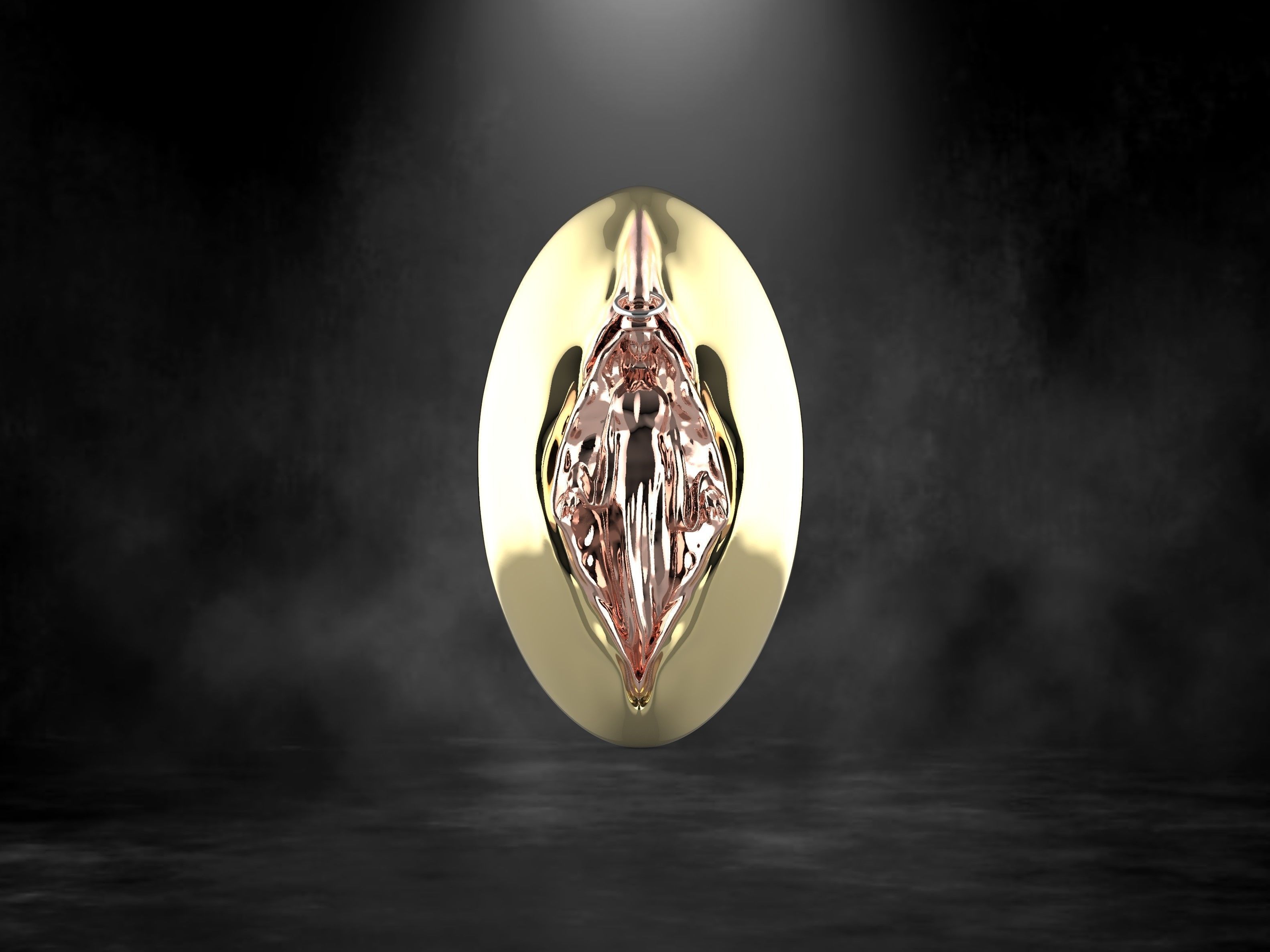 The Virgin Mary 3D print model_8