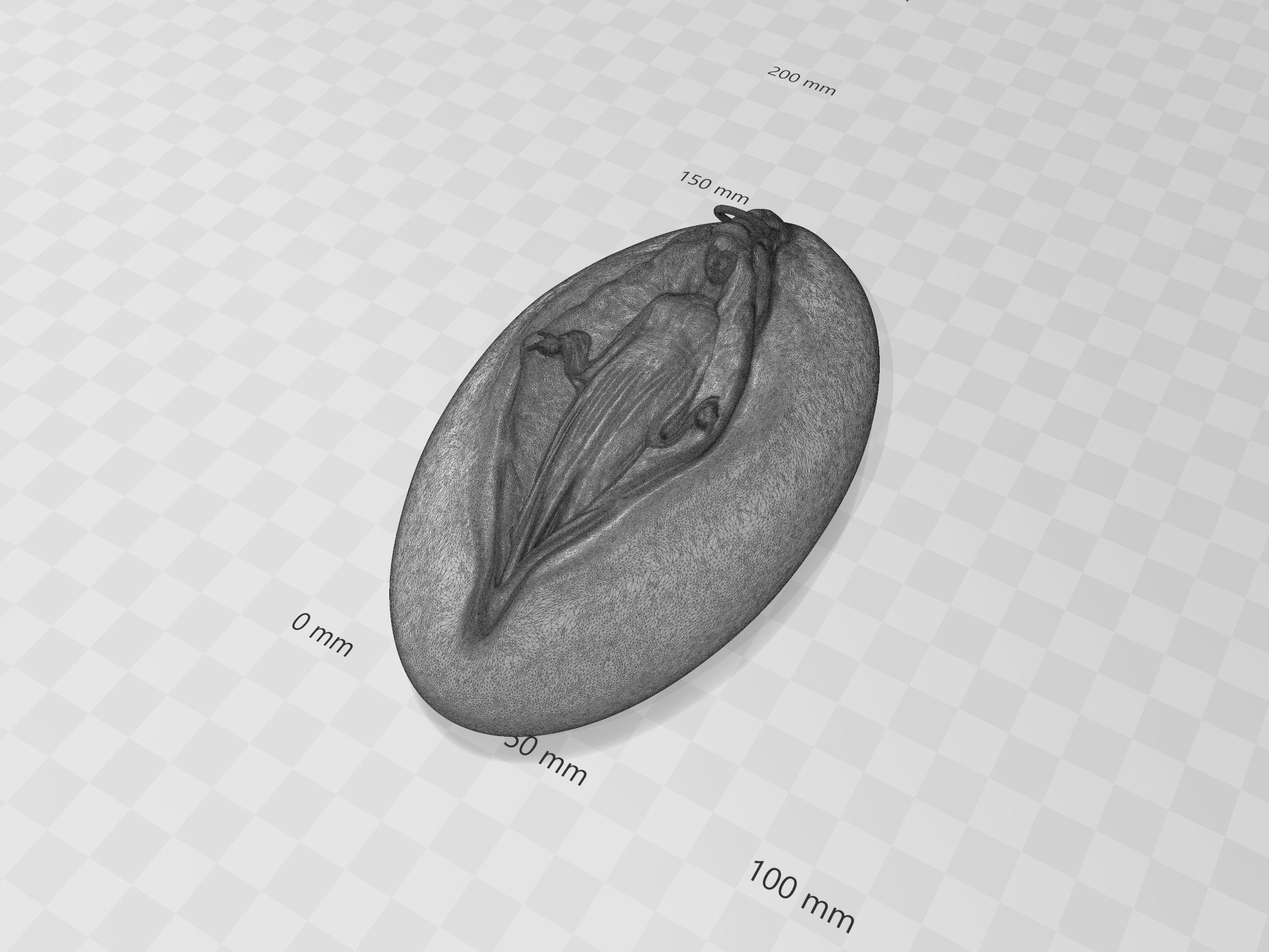 The Virgin Mary 3D print model_7