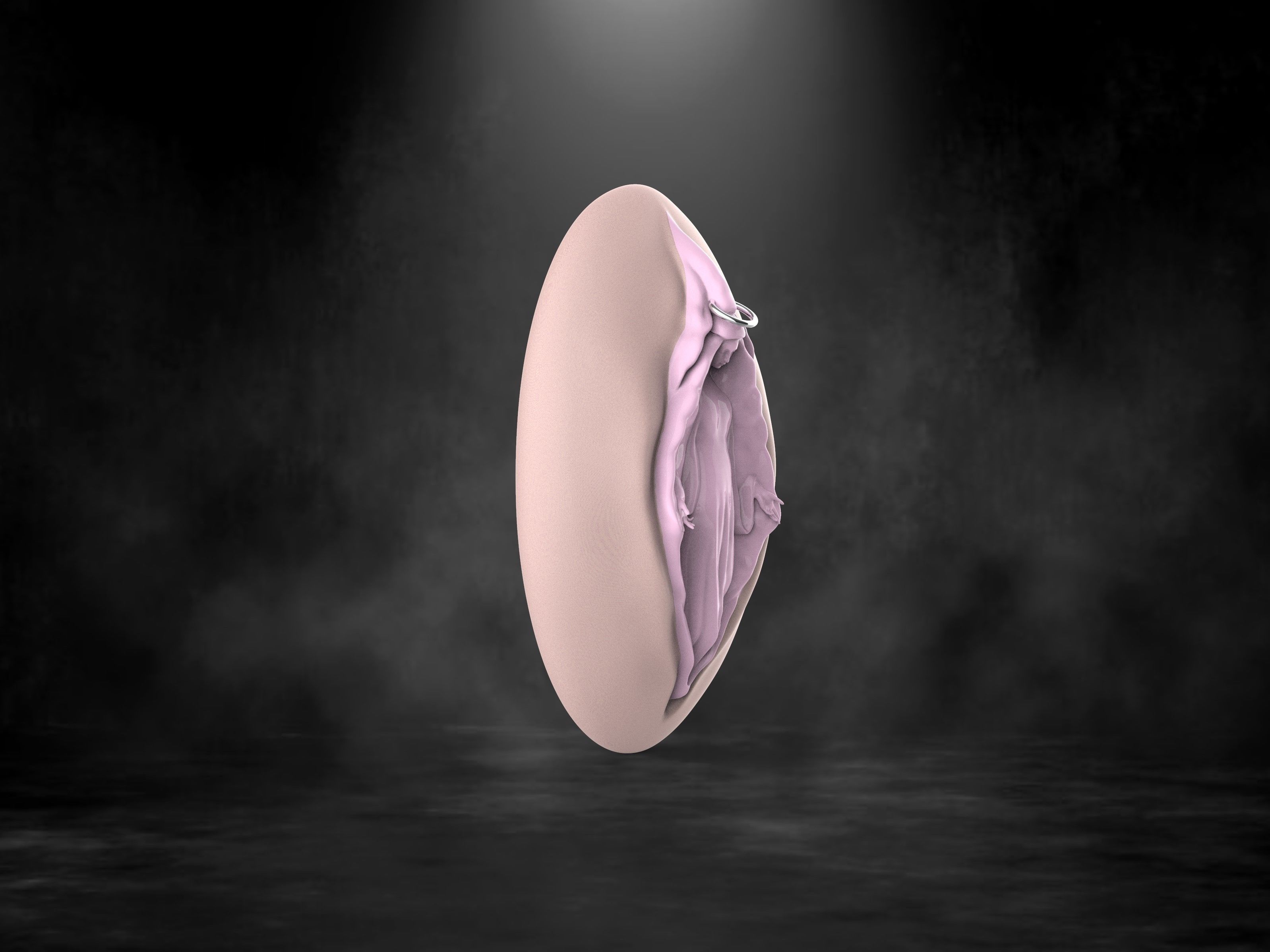 The Virgin Mary 3D print model_10