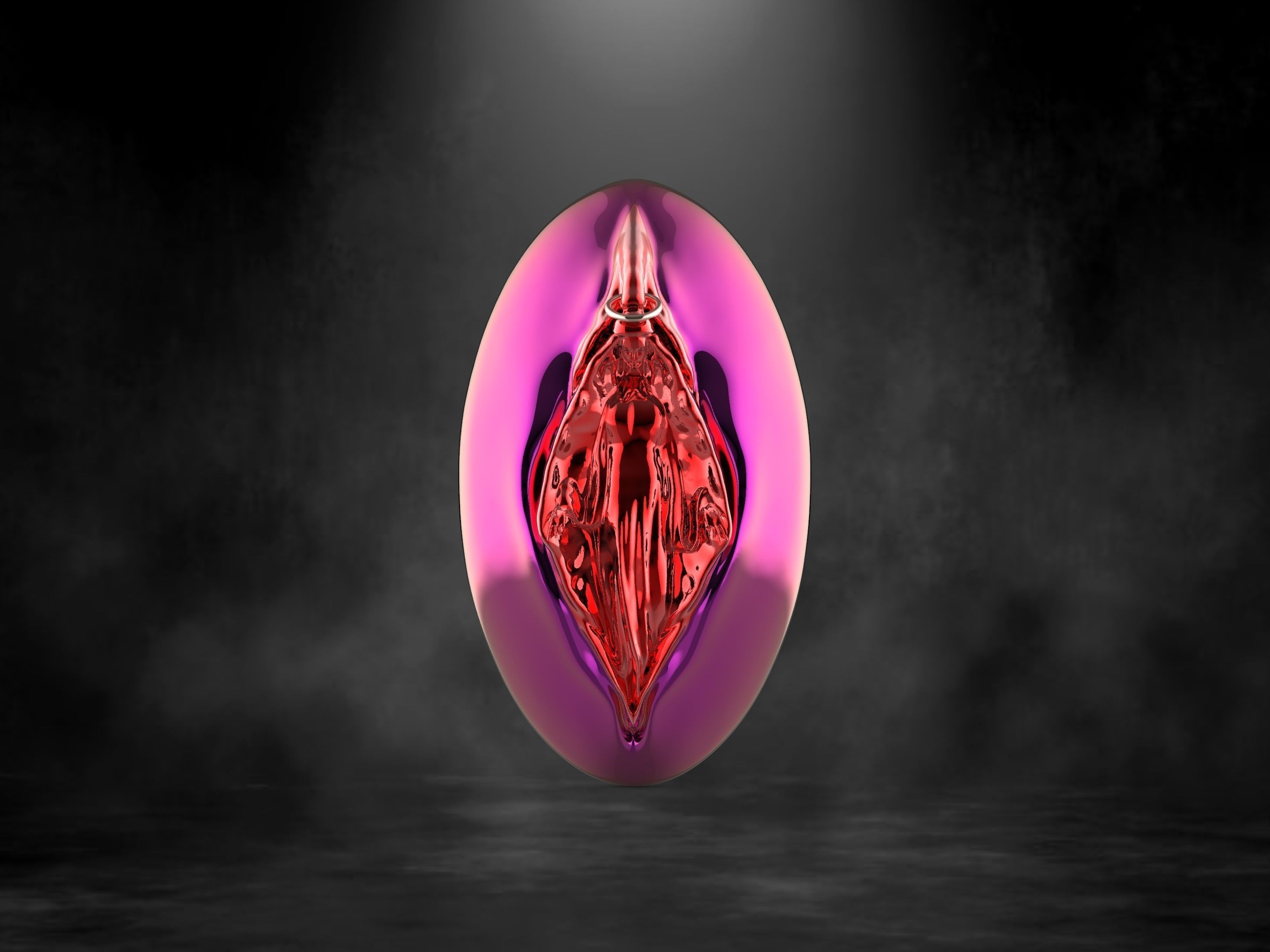 The Virgin Mary 3D print model_6