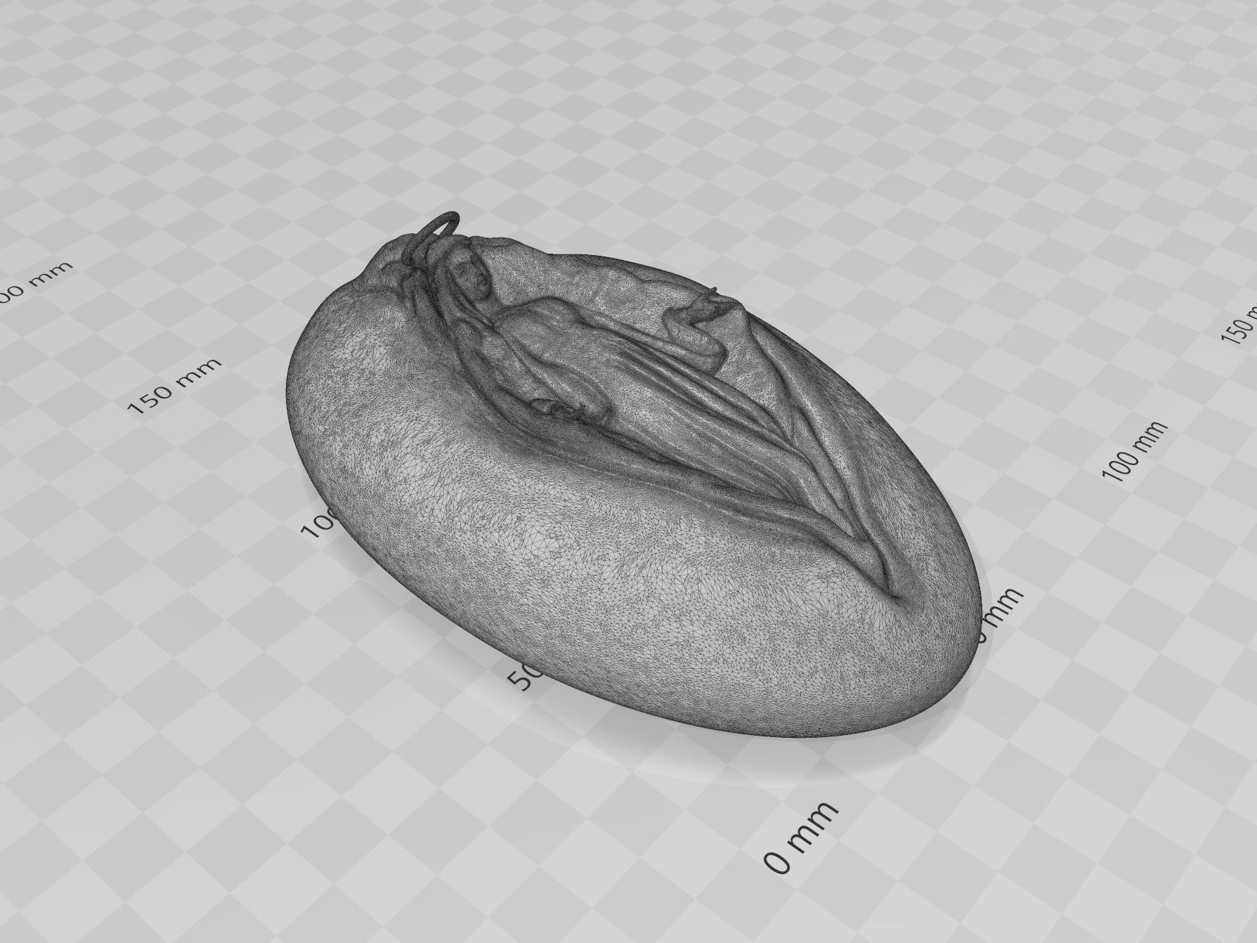 The Virgin Mary 3D print model_1