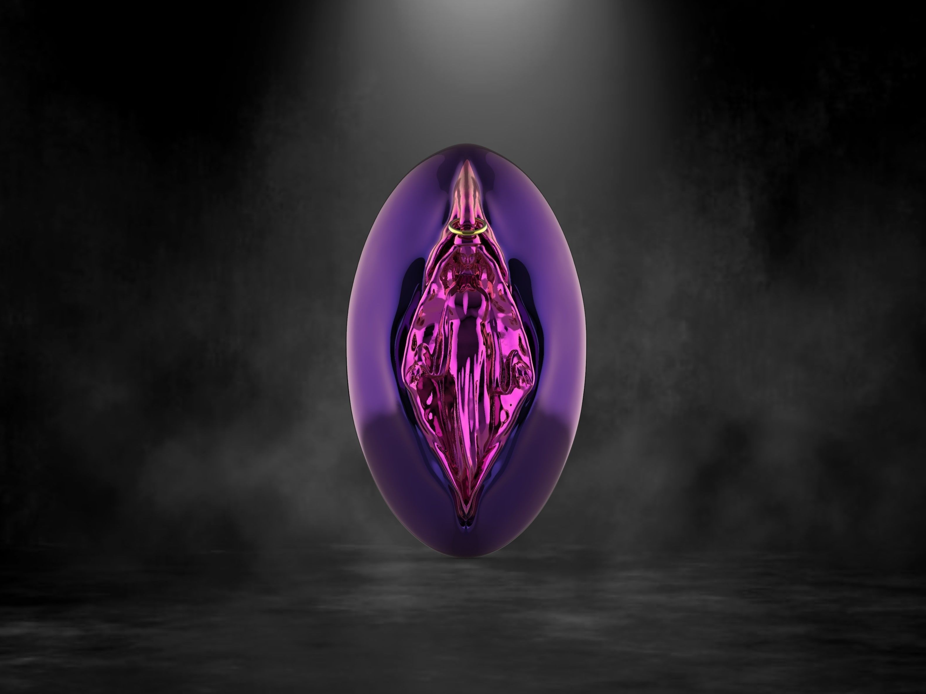 The Virgin Mary 3D print model_4