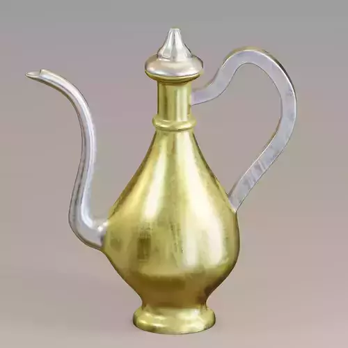 Vintage Arabic pot 3D model