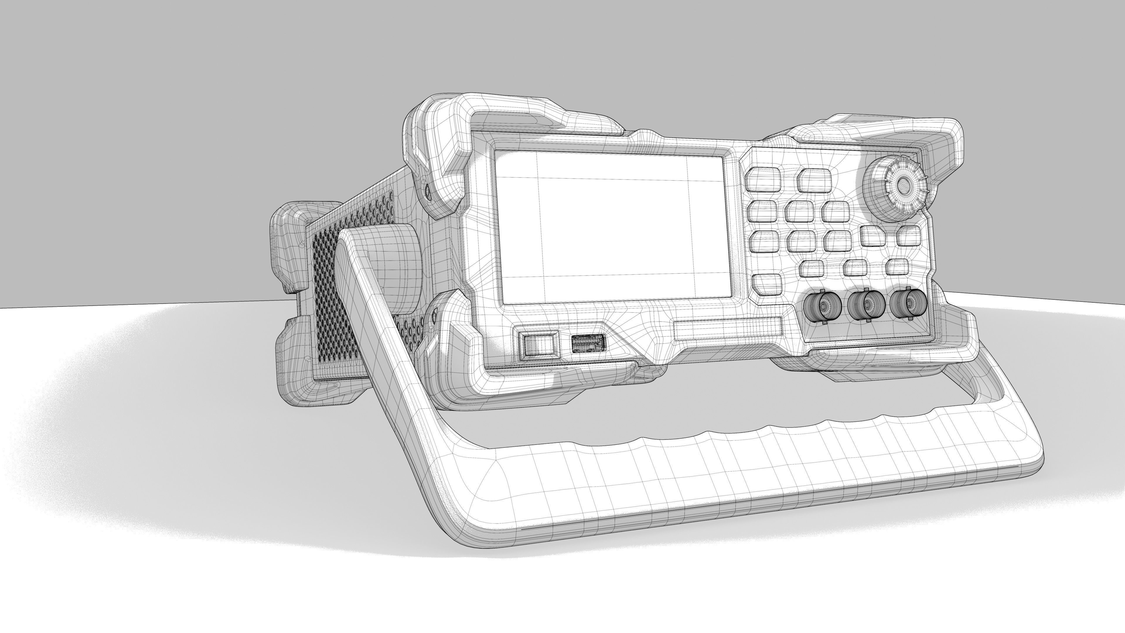 Function Arbitrary Waveform generator 3D model_8
