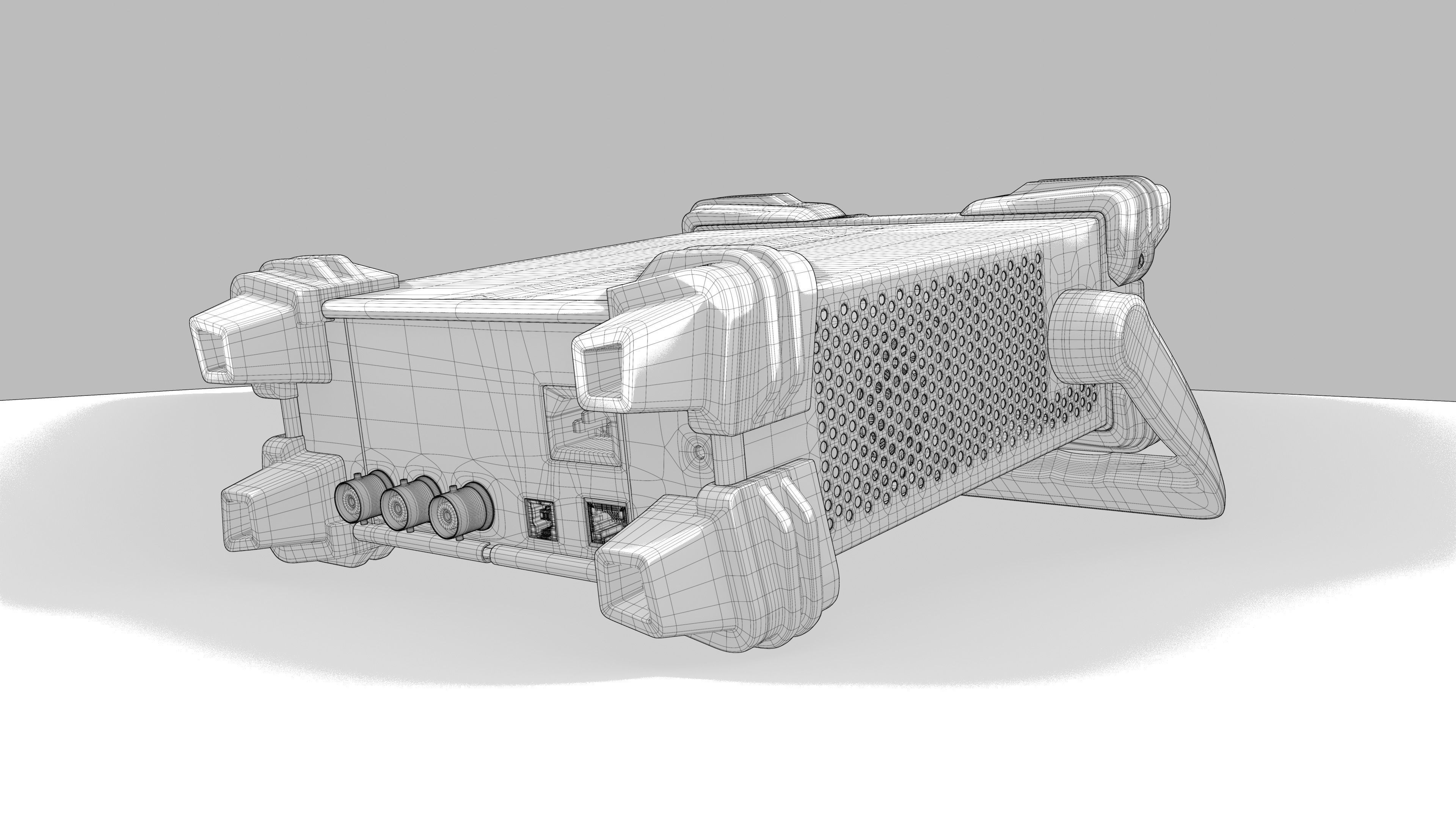 Function Arbitrary Waveform generator 3D model_6