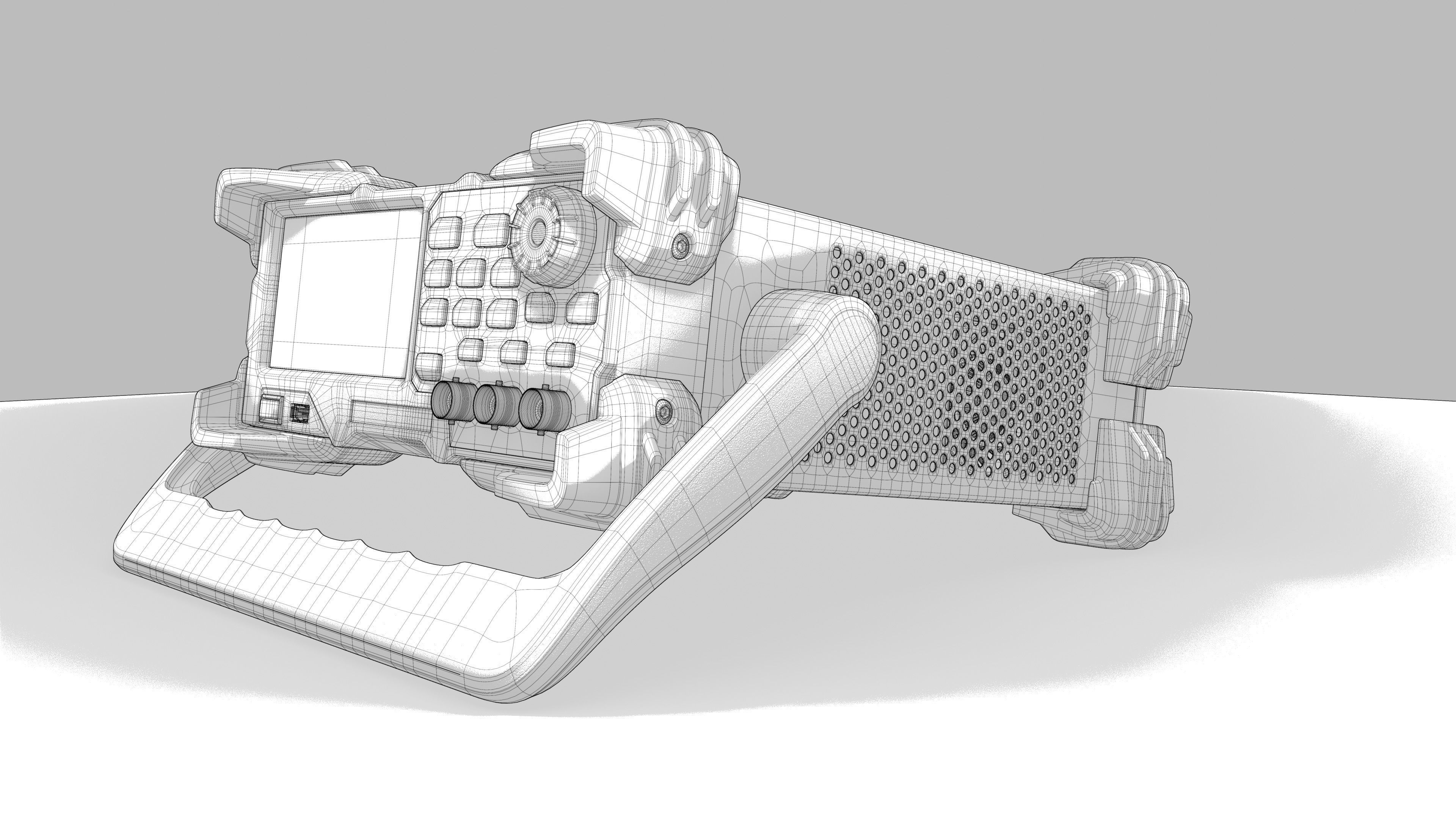 Function Arbitrary Waveform generator 3D model_5