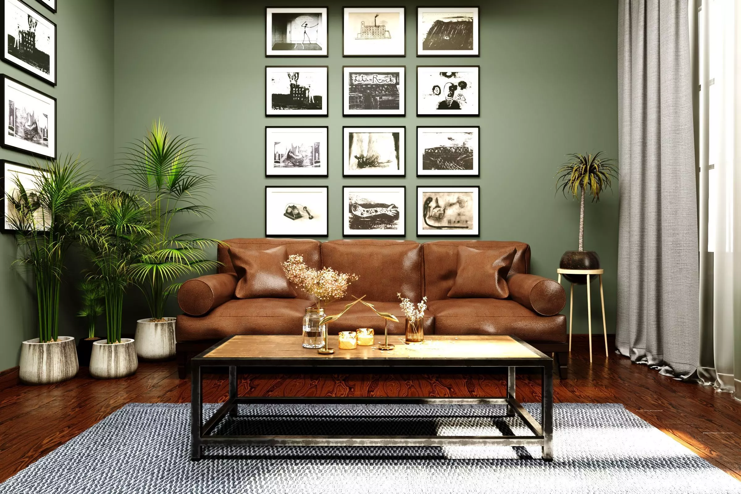 Living Room Free 3D model