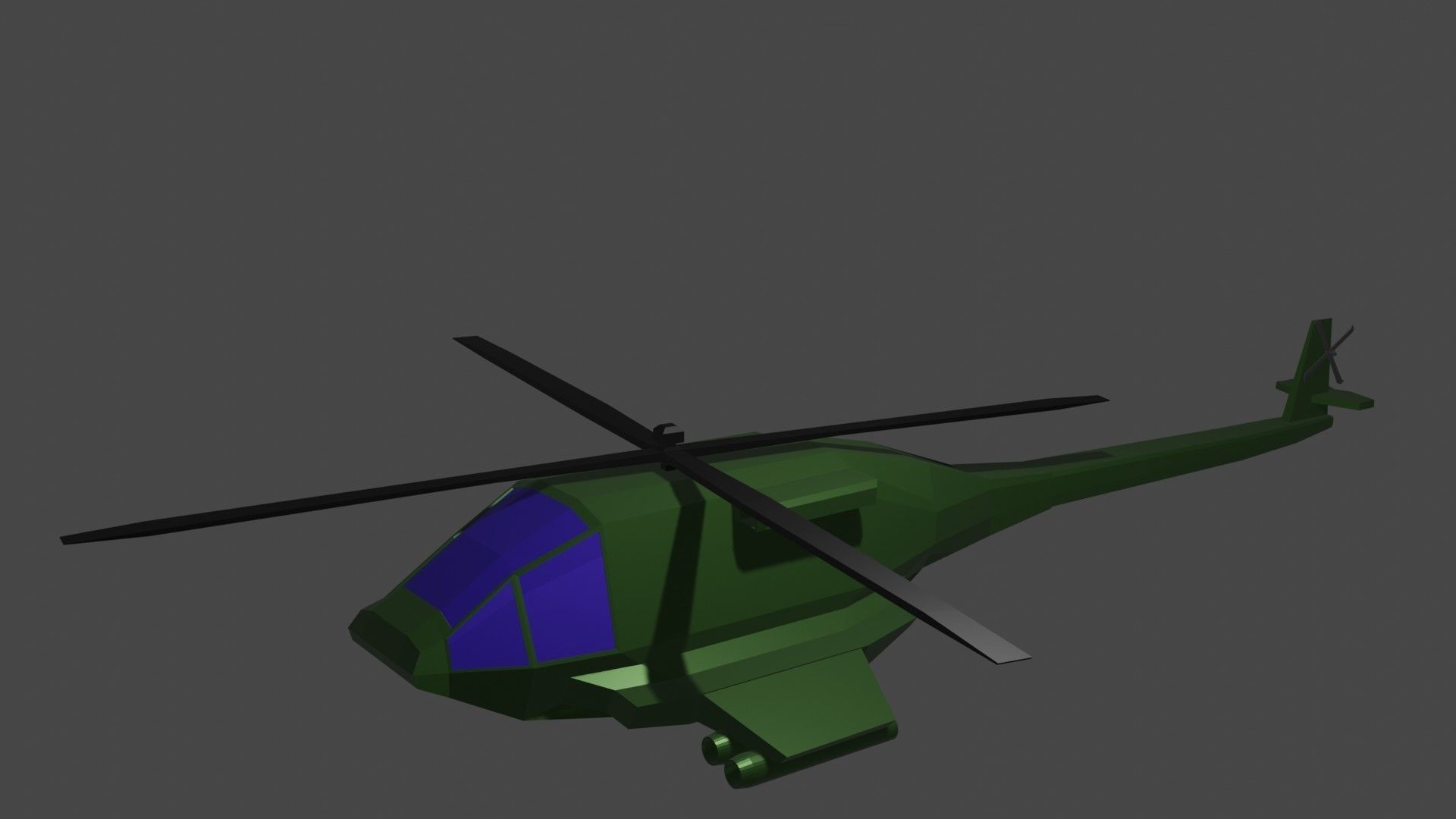 3D model Military Helicopter Basic VR / AR / low-poly | CGTrader